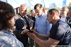 Еженедельный обход территории прошел в деревне Картмазово