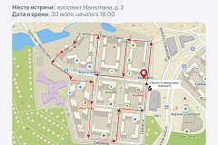 Еженедельный обход территории пройдет в ЖК «Испанские кварталы» 30-го июля