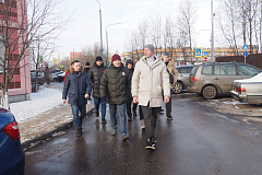 Глава управы района Коммунарка провел обход территории 22 февраля